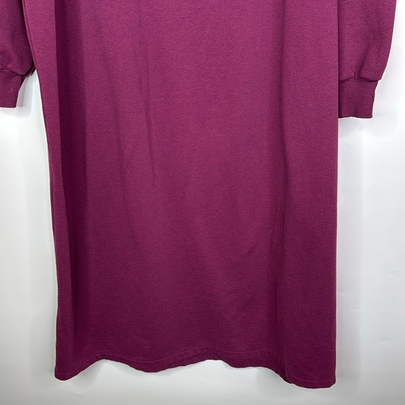 Vintage Northern Nights Burgundy Long Night Shirt XL - Picture 5 of 10